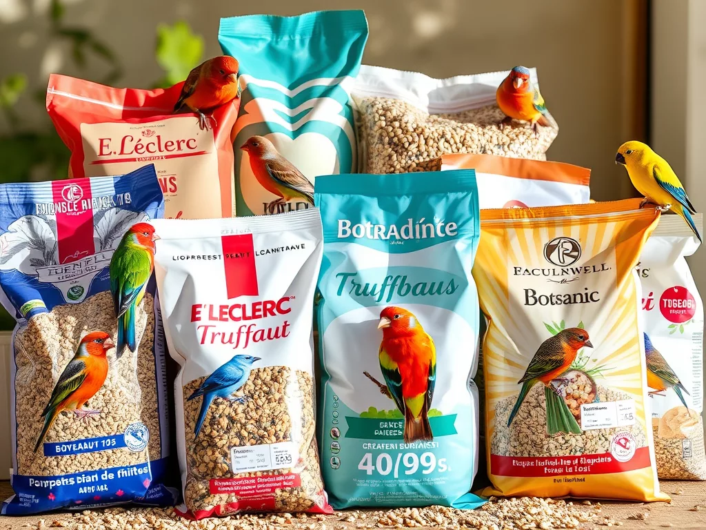 Prix Moyen des graines de mélange pour oiseaux par enseigne en 2024.